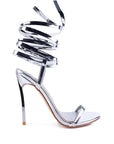 SMACKER STILETTO LACE UP SANDAL