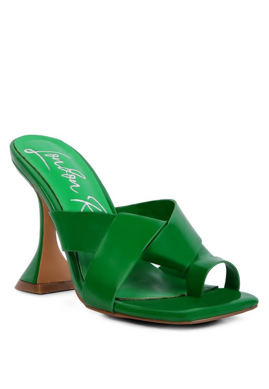Snatched Intertwined Toe Ring Sandal