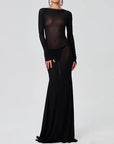 Slim Sheer Maxi